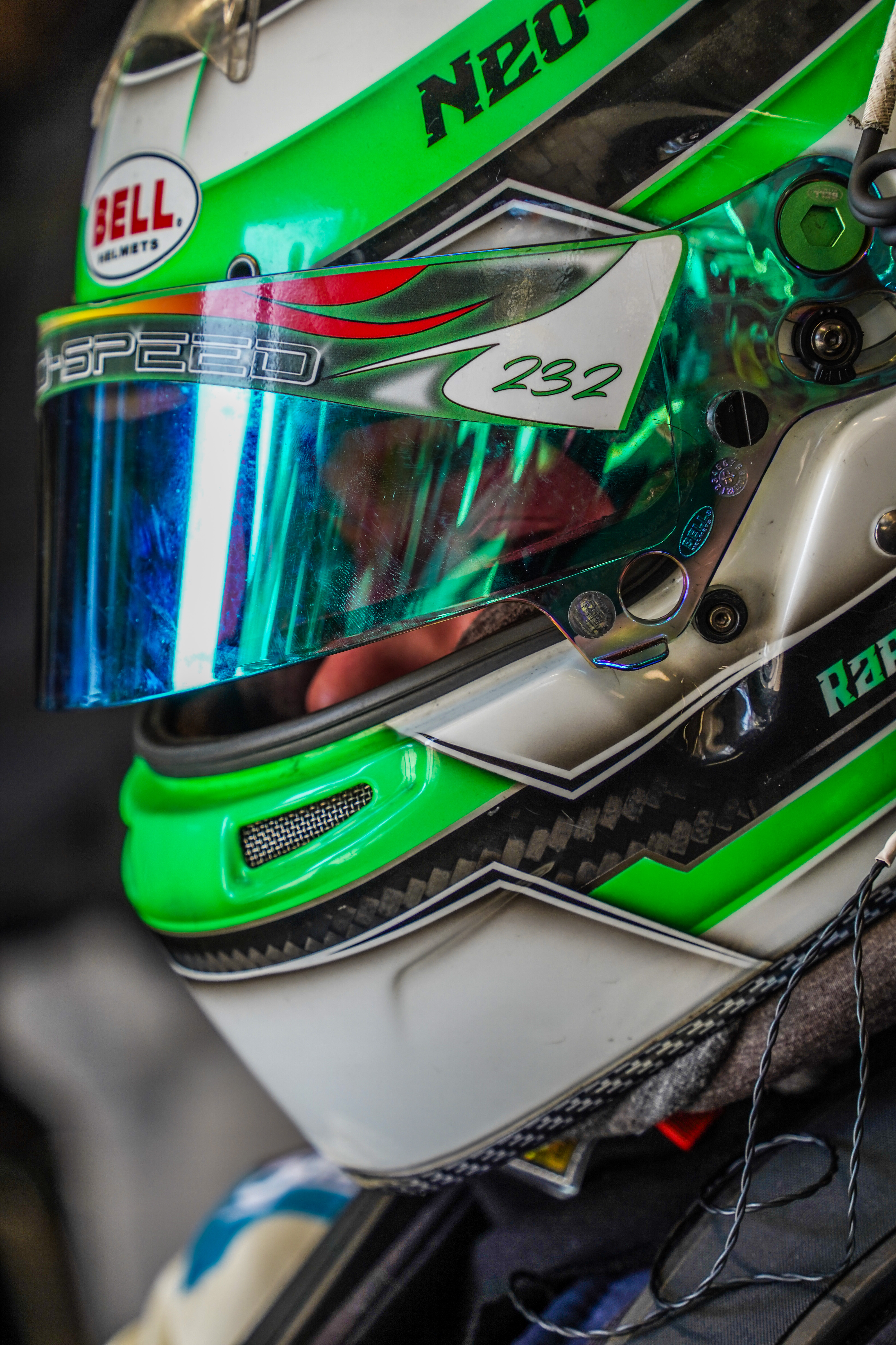 Casque et préparation, saison C1 Cup