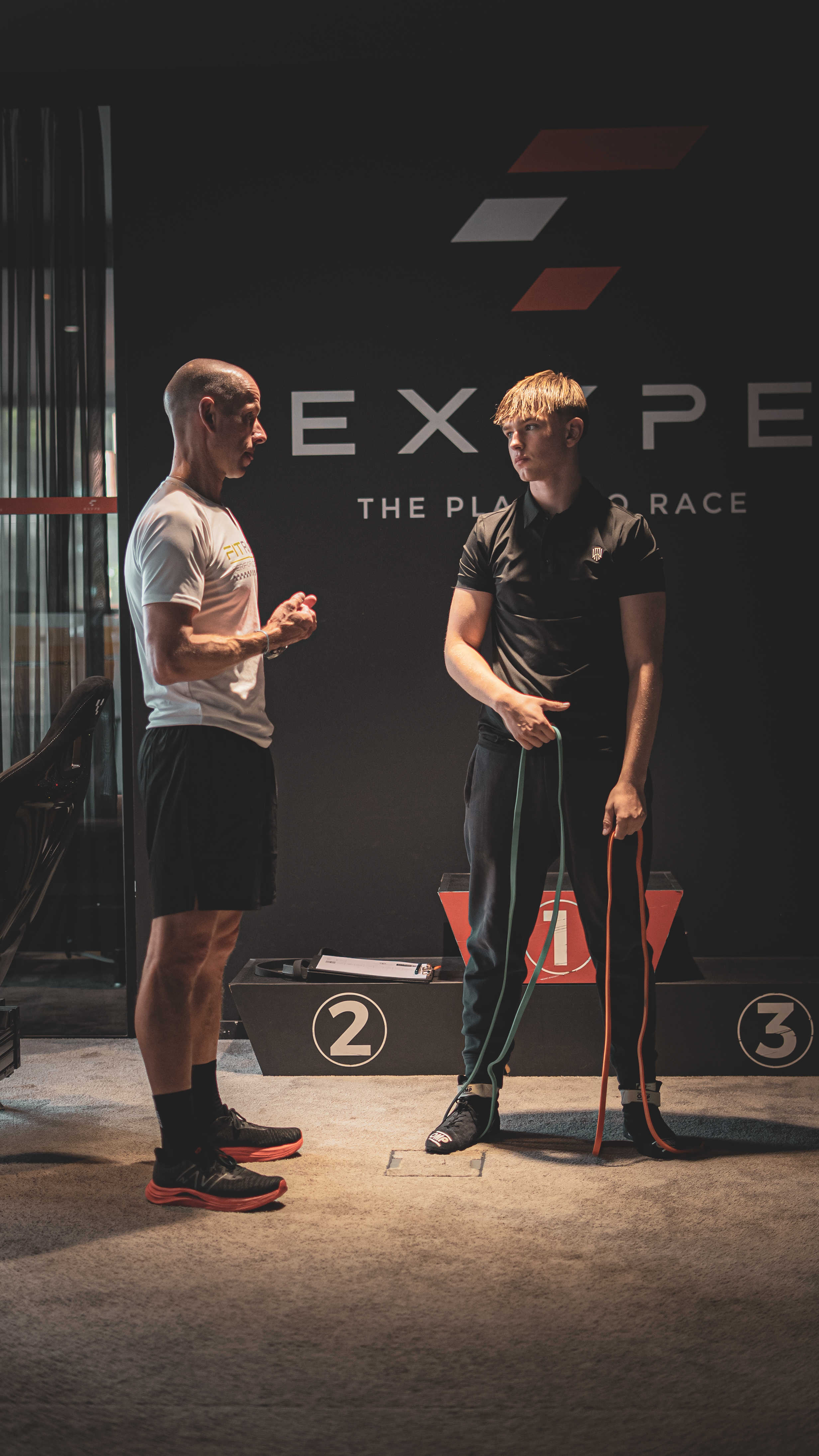 Préparation athlète pilote